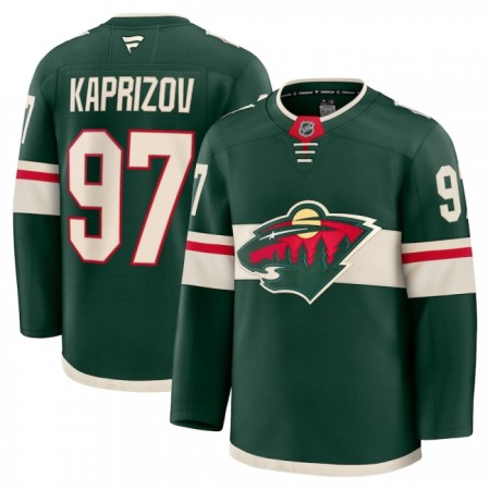 Miesten NHL Minnesota Wild Pelipaita Fanatics Premium Kirill Kaprizov Koti 2024-25 Vihreä Miesten NHL Minnesota Wild Pelipaita Fanatics Premium Kirill Kaprizov Koti 2024-25 Vihreä